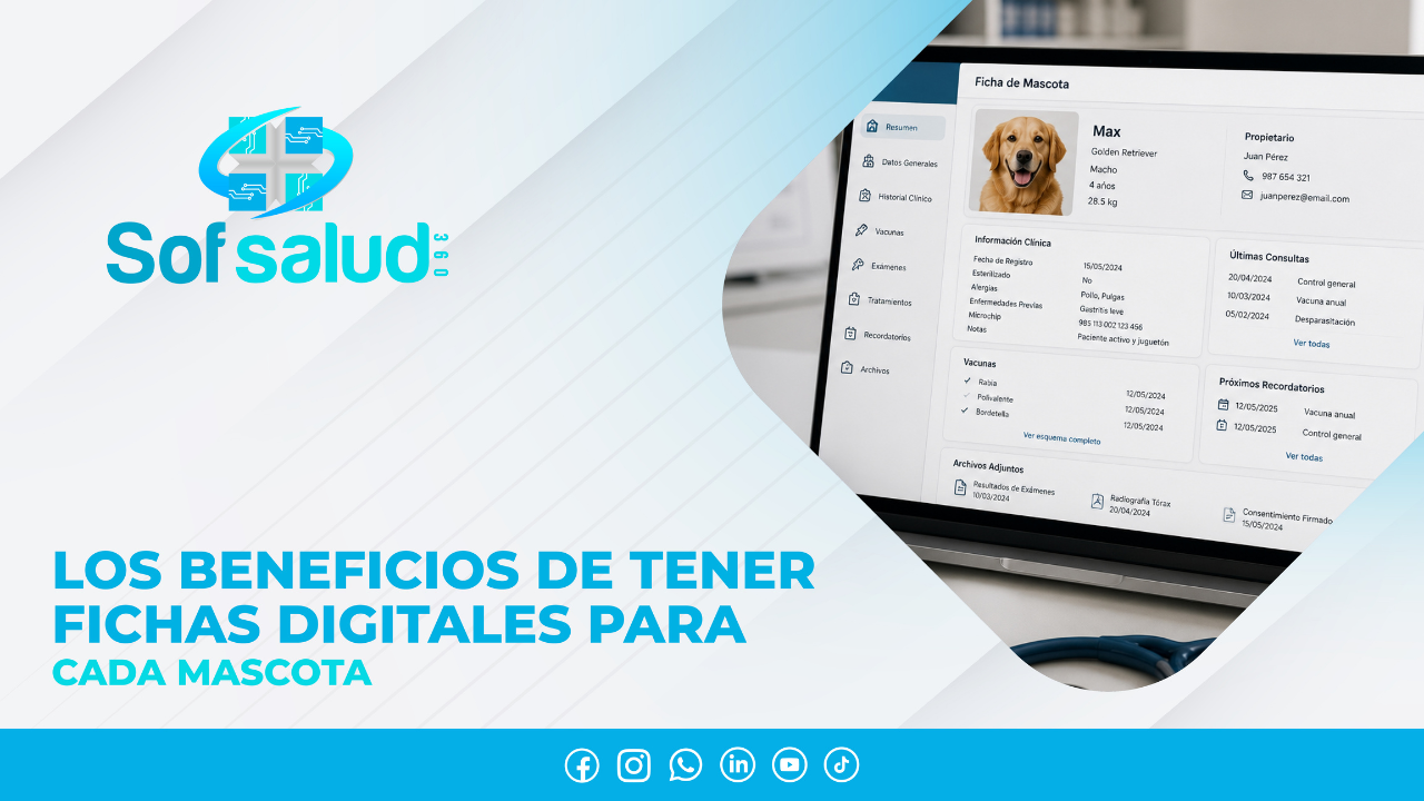 Los beneficios de tener fichas digitales para cada mascota 